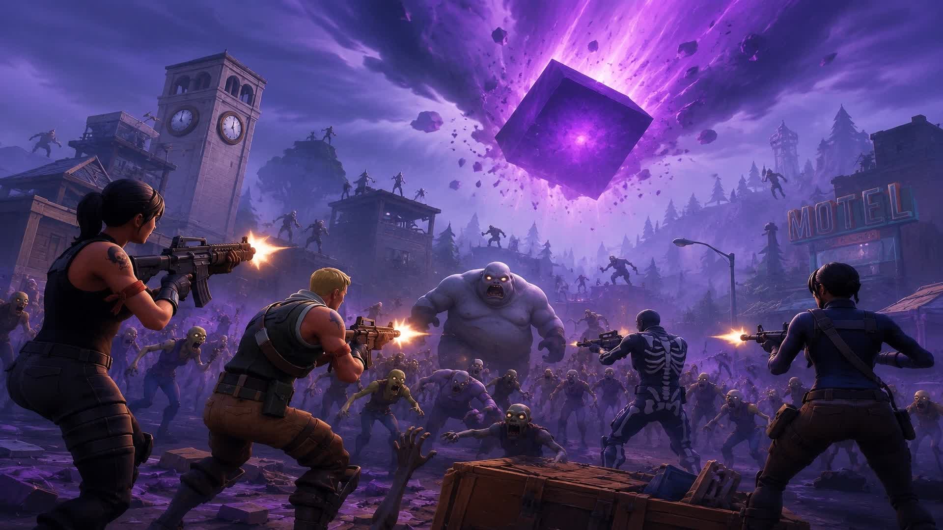 Zero Point Infection — Fortnite Creative map