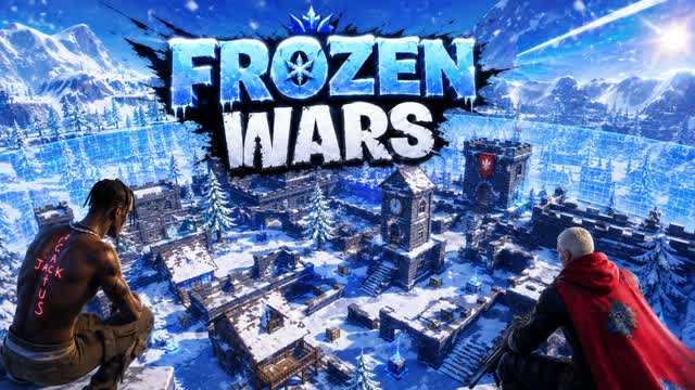 ❄️ Frozen Wars 2V2 — Fortnite Creative map
