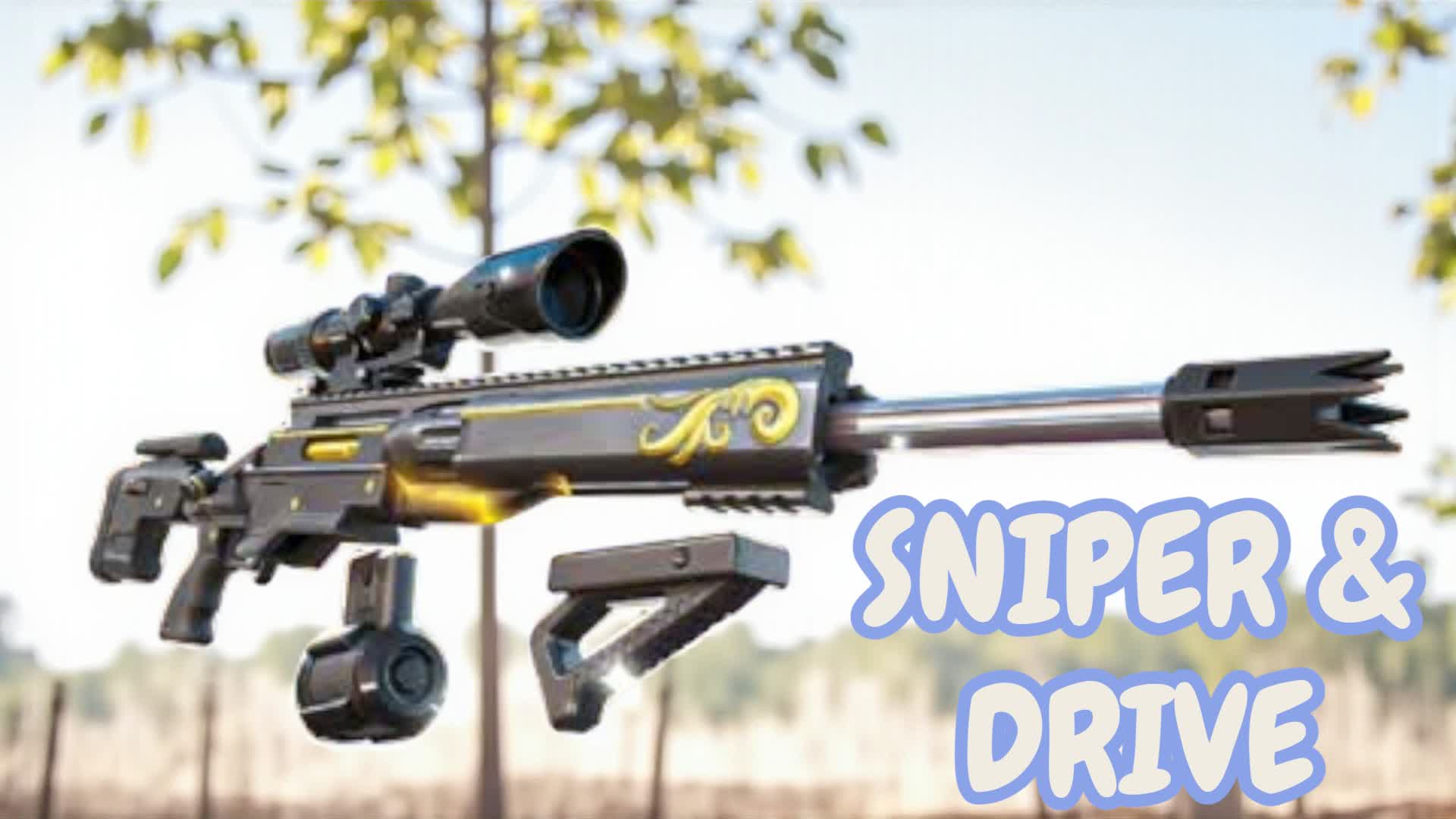 SNIPER VS DRIVE π― β Fortnite Creative map