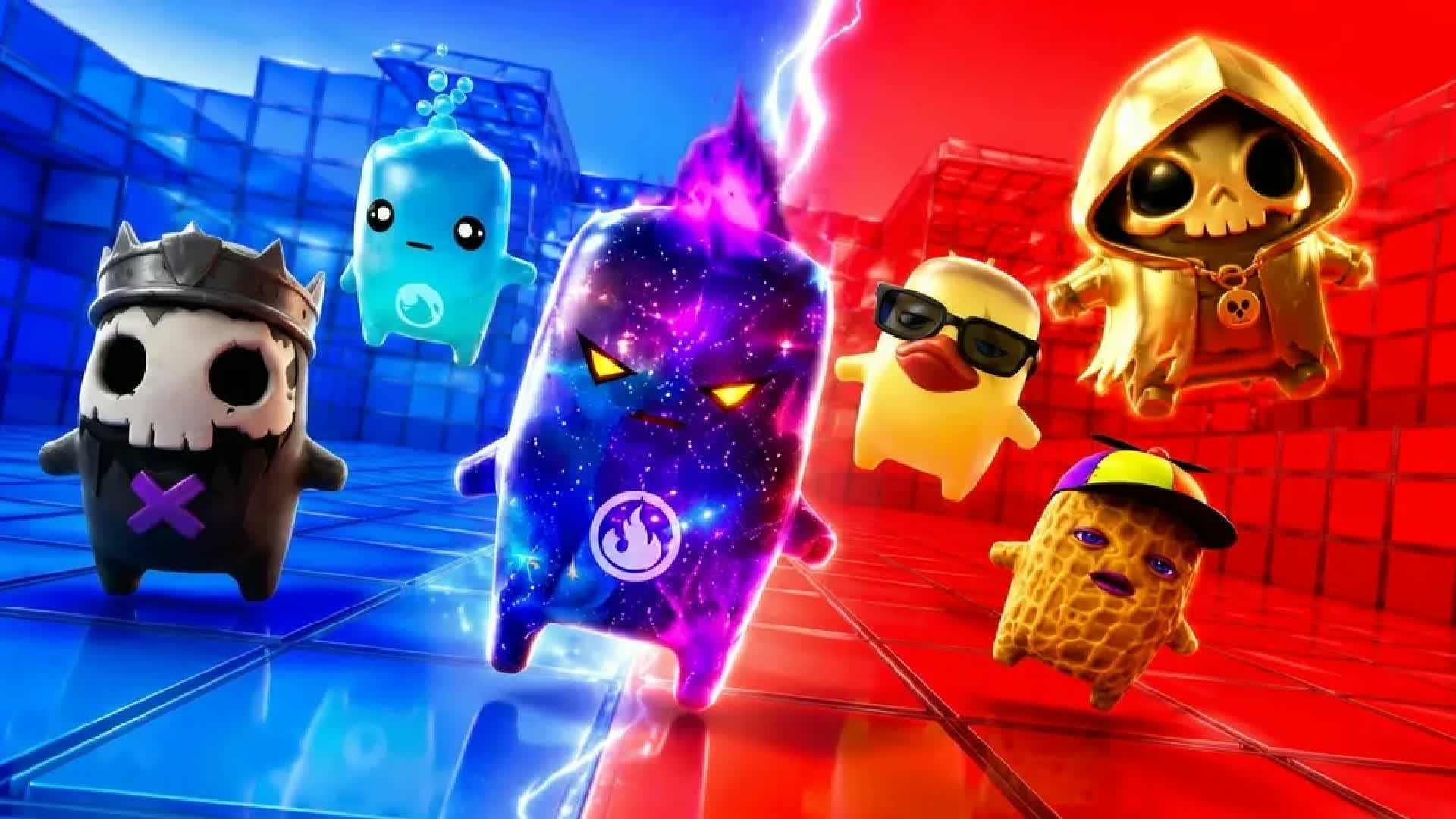 red vs blue 3646 — Fortnite Creative map