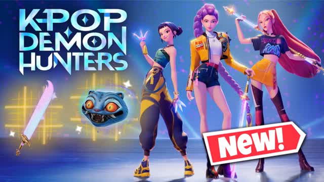 KPOP DEMON HUNTERS FREE FOR ALL FFA — Fortnite Creative map