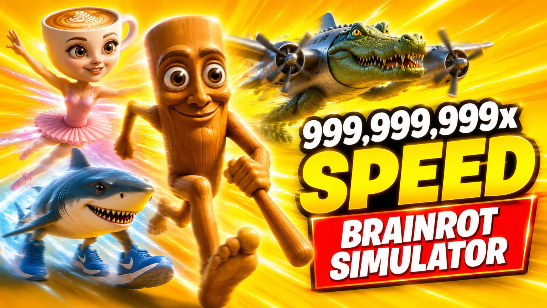 π΅βπ« Brainrot Speed Simulator β‘ β Fortnite Creative map