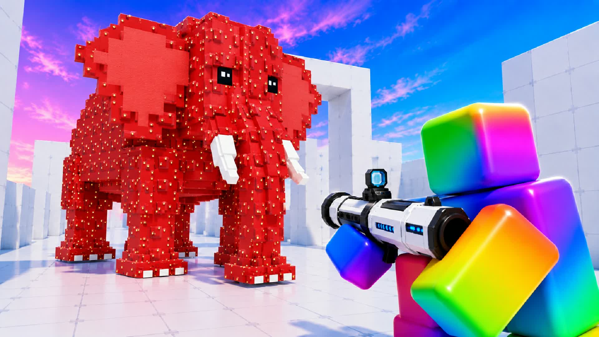 elephanto ESCAPE THE MAZE! UNC RVB ! β Fortnite Creative map