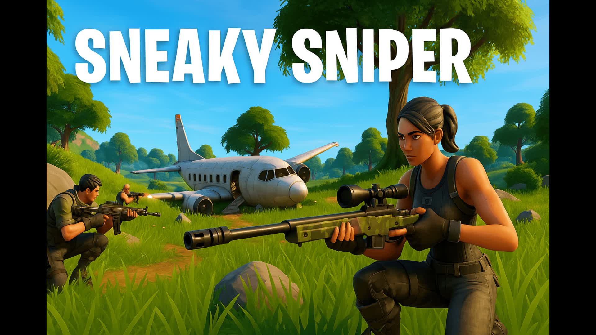 Sneaky Sniper — Fortnite Creative map