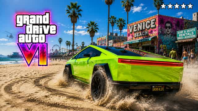 GDA VI 6🌇DRIFT RACING CAR — Fortnite Creative map