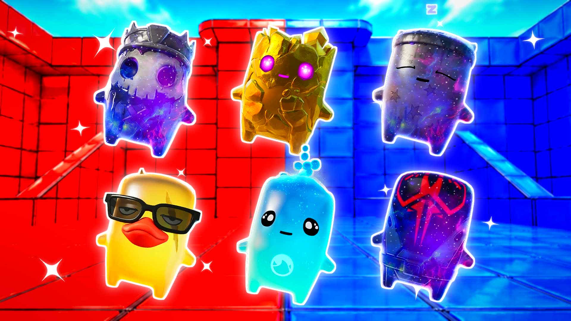 RED VS BLUE FIREBRAND π΄π΅ β Fortnite Creative map