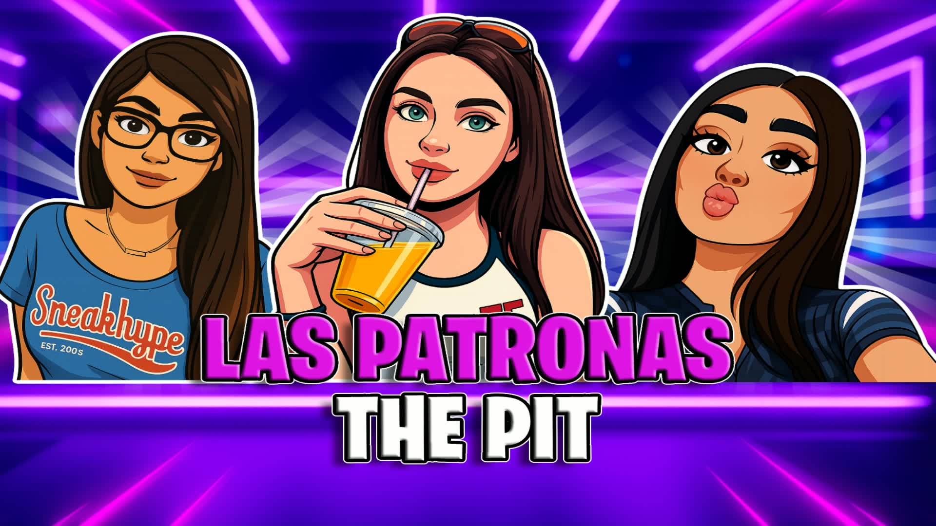 LAS PATRONAS THE PIT - FFA — Fortnite Creative map
