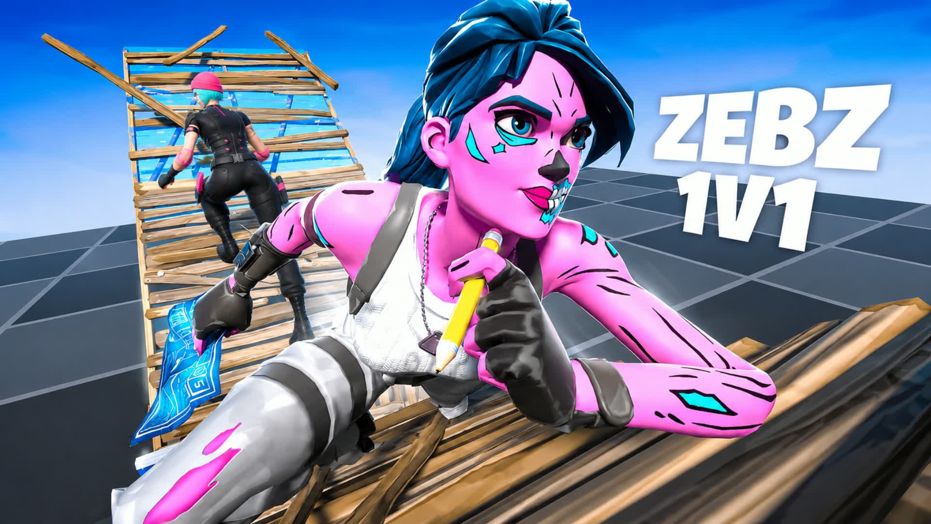 Zebz 1v1 Build Fights (200 Pumps) โ Fortnite Creative map