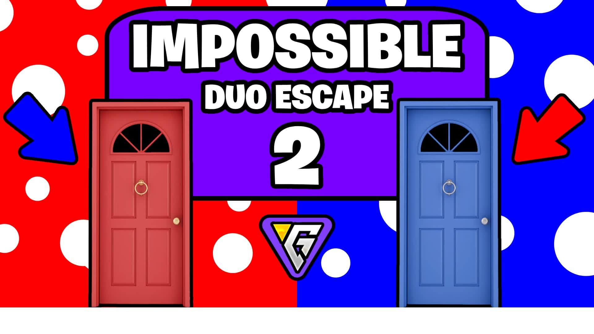 IMPOSSIBLE DUO ESCAPE ROOM 2 β Fortnite Creative map