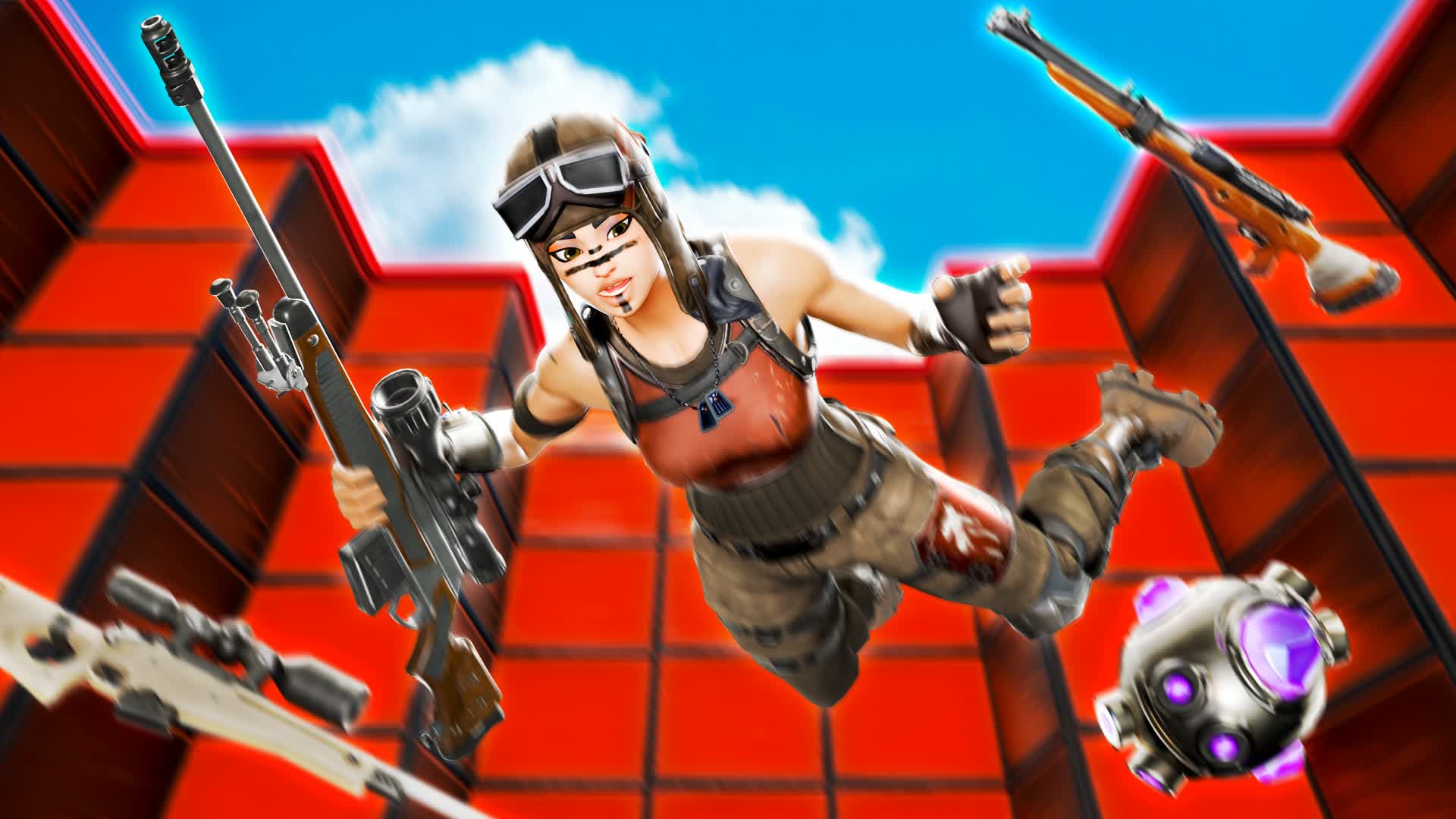 Pit One Shot *EVERY SNIPER* — Fortnite Creative map