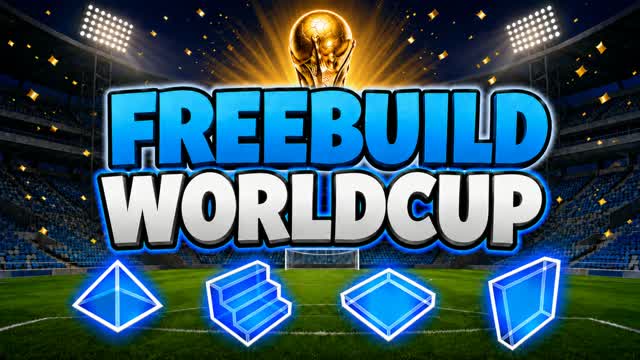 WorldCup FreeBuild Stadium — Fortnite Creative map