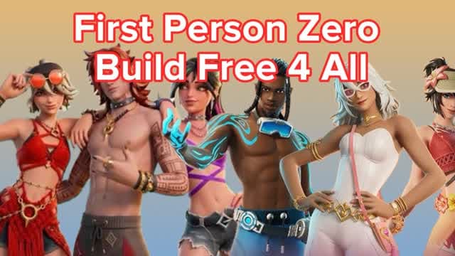 PlayBoyRich First Person Zero Build F4A — Fortnite Creative map