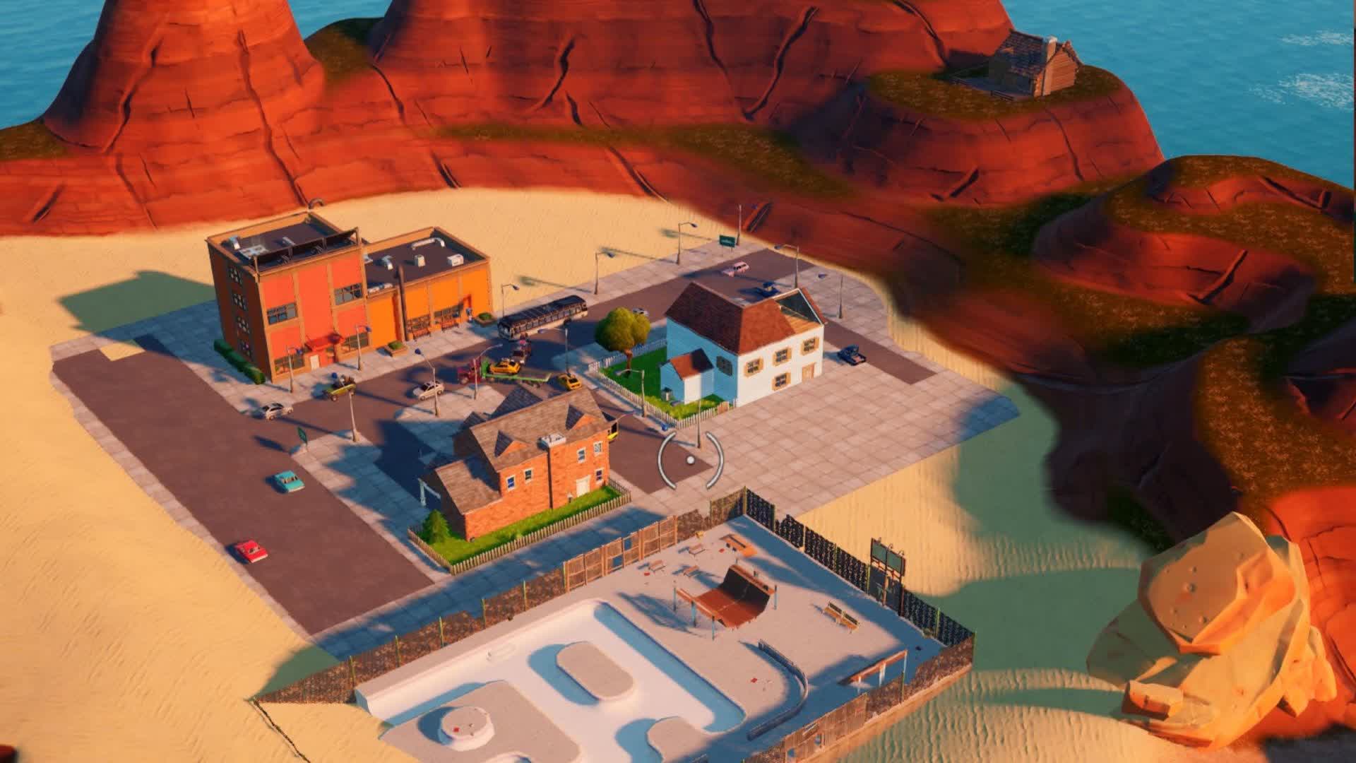 desert zone wars — Fortnite Creative map