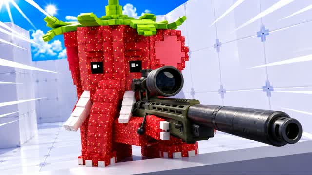 brainrot elephant PARKOUR SURVIVAL! 1V1 β Fortnite Creative map