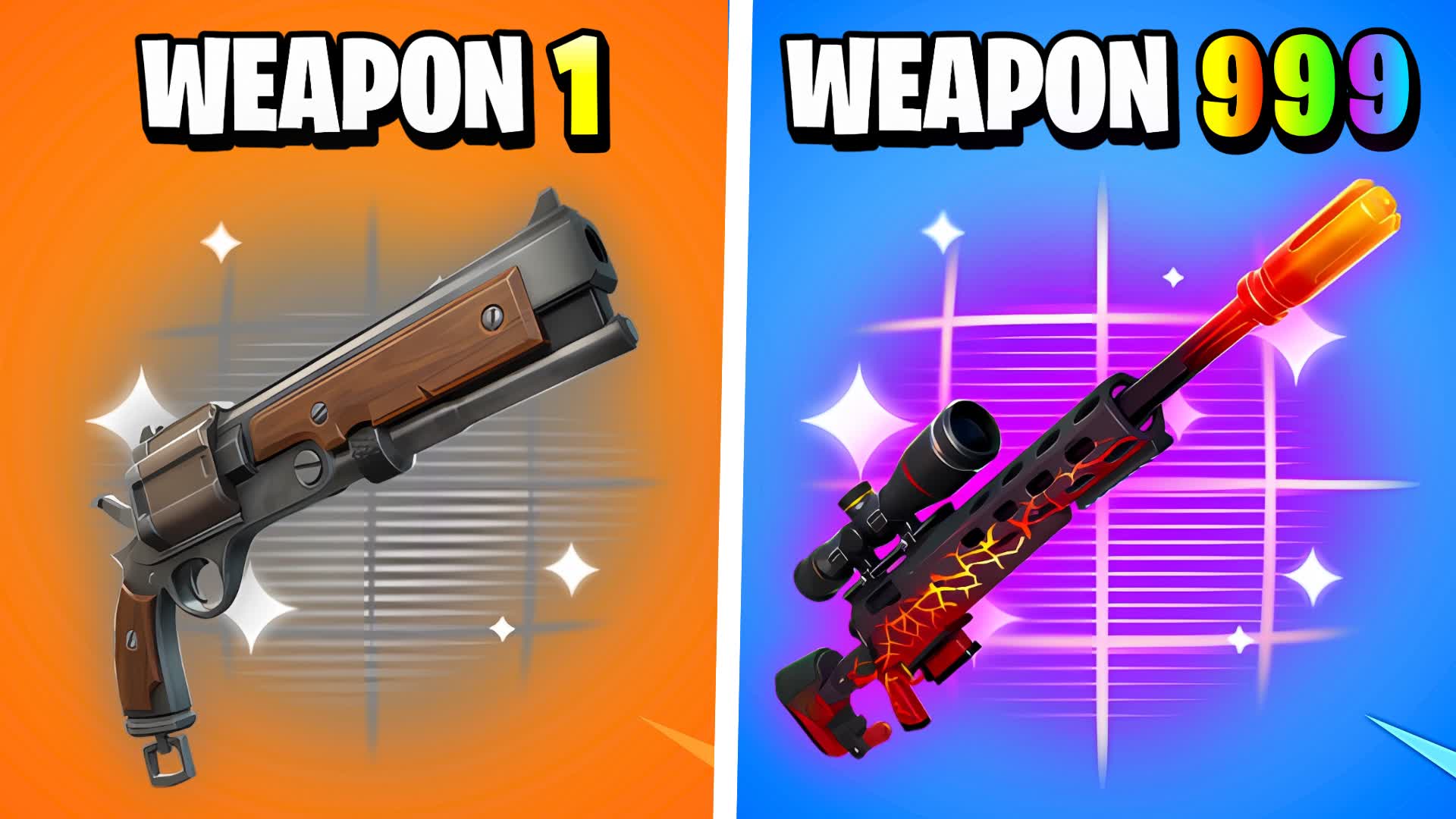 TMNT GUN GAME ONE SHOT🎯 — Fortnite Creative map