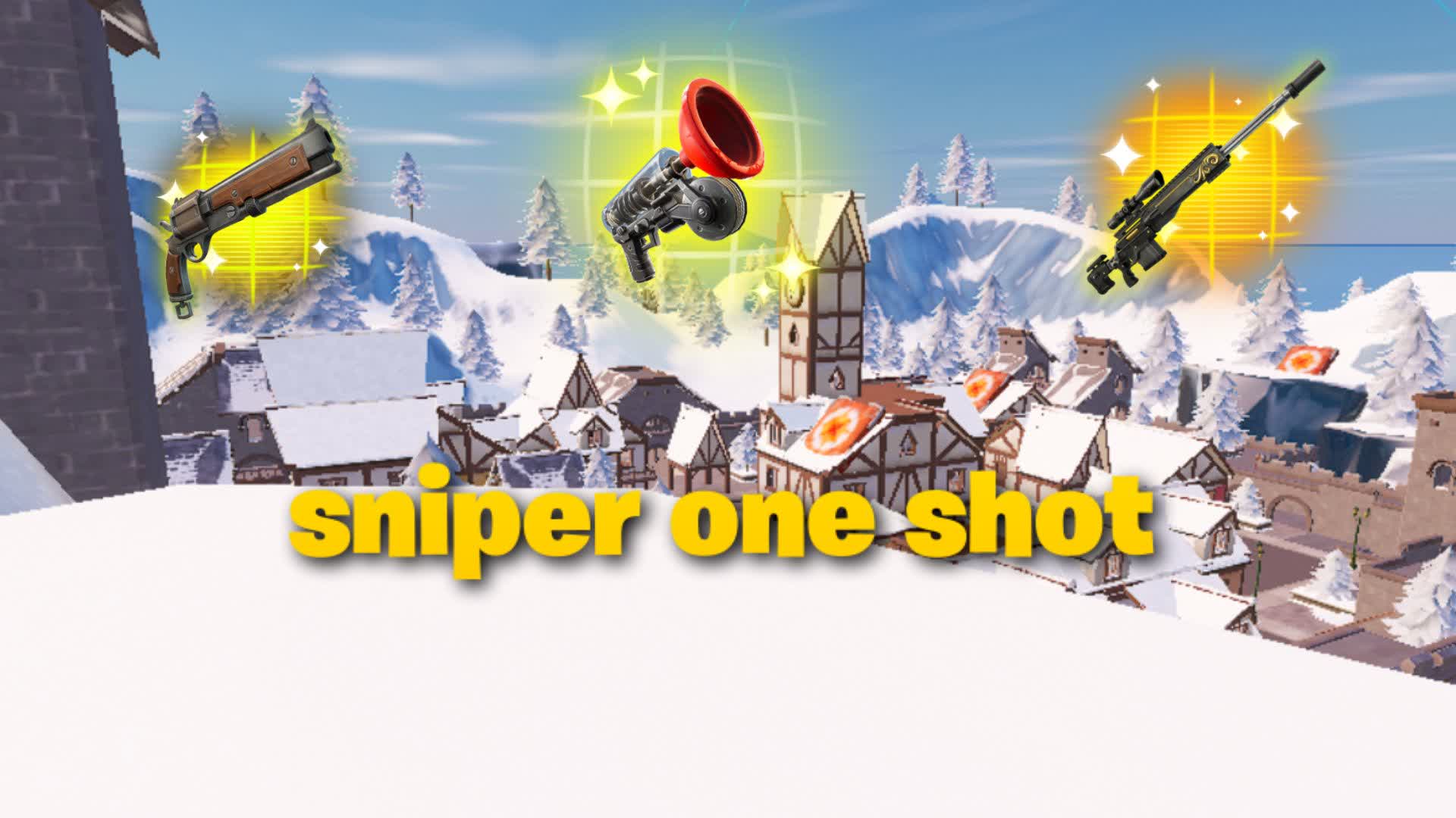 one shot — Fortnite Creative map