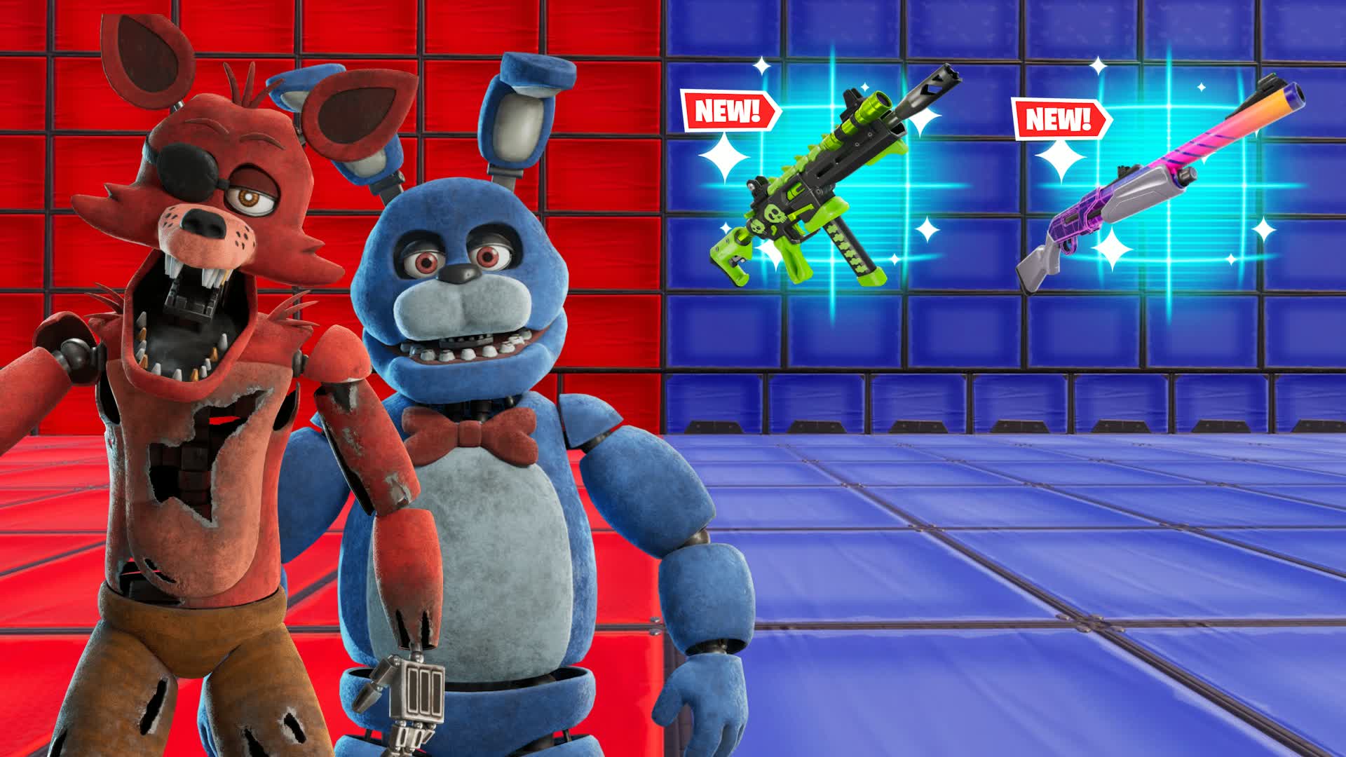 HALLOWEEN RED VS BLUE 50V50 ๐ด๐ต๐ โ Fortnite Creative map