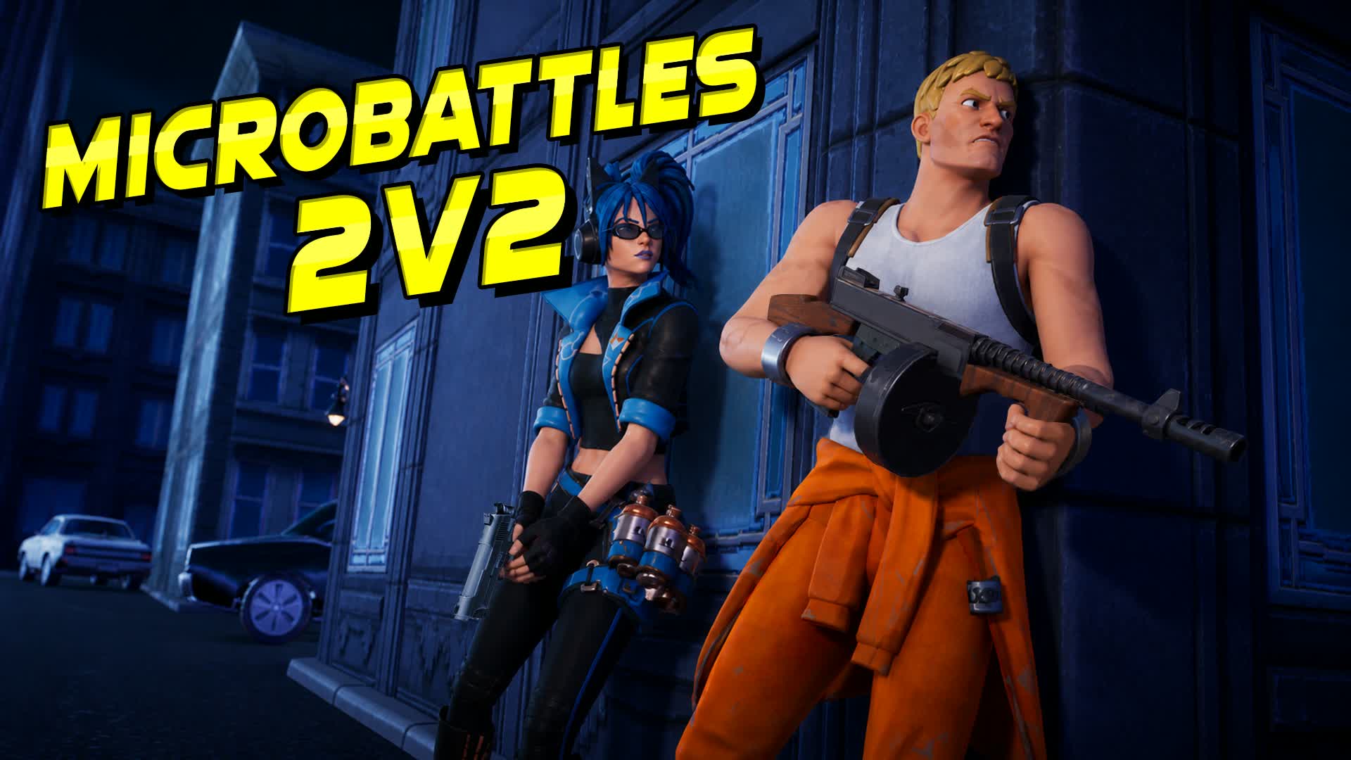 MicroBattles 2v2 β Fortnite Creative map