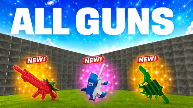 1V1 WITH EVERY GUNS & VEHICLES β Fortnite Creative map