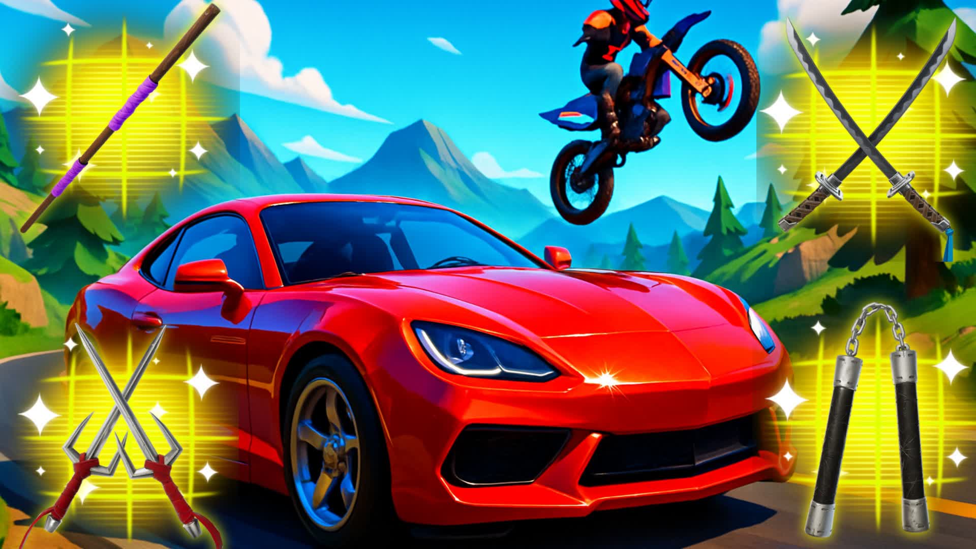 DRIVING CAR π₯ β Fortnite Creative map
