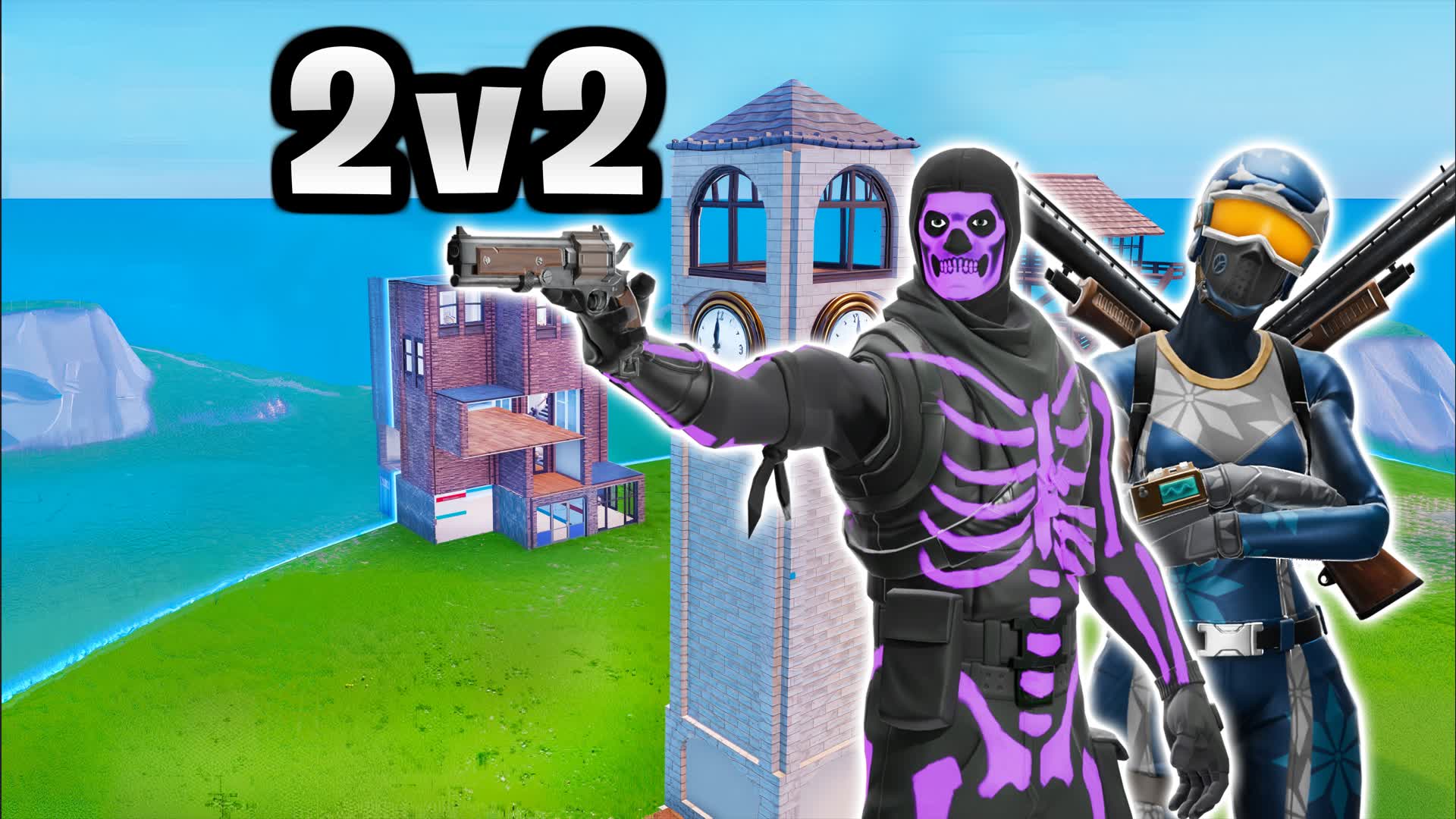 تلتد زون الأخير THE LAST STROM - 2V2🌀 — Fortnite Creative map