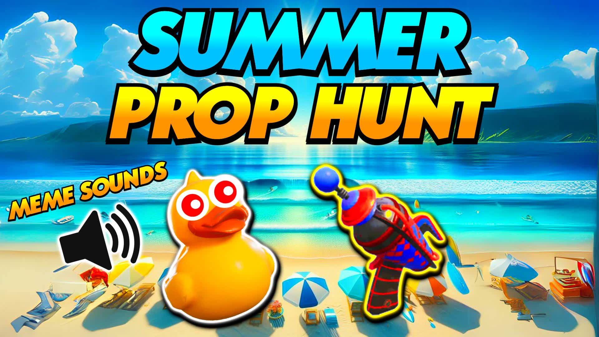 Summer Prop Hunt ποΈ β Fortnite Creative map