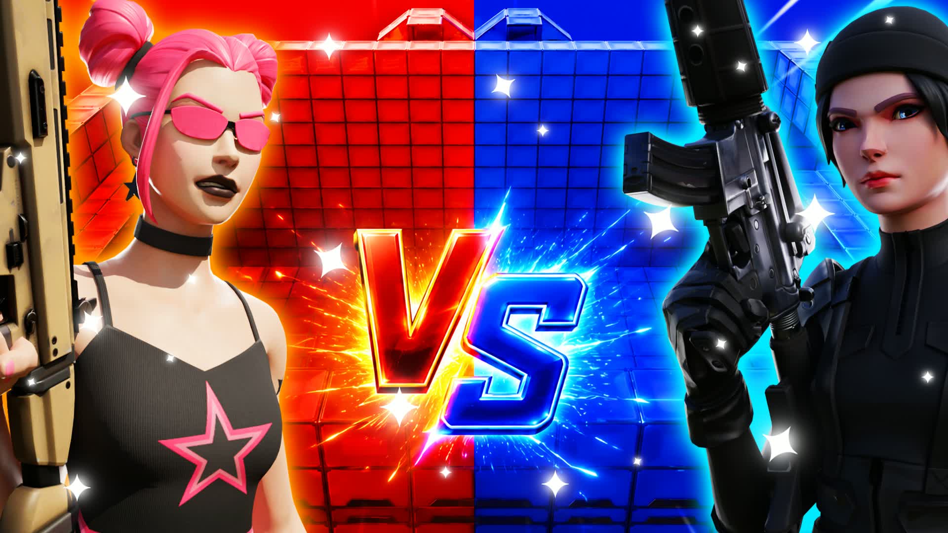 PS RVB🔴VS🔵 — Fortnite Creative map