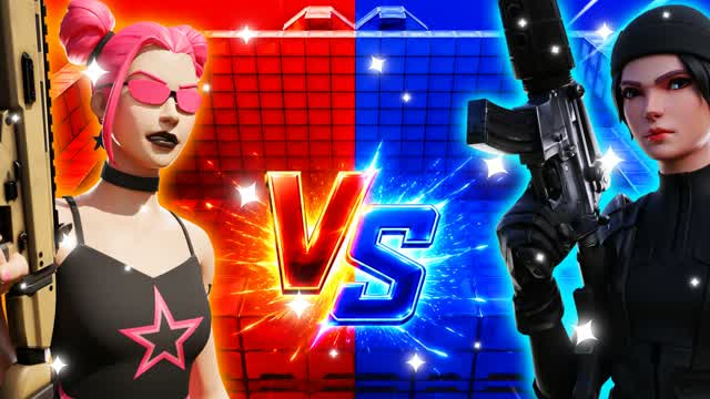 PS RVB🔴VS🔵 — Fortnite Creative map