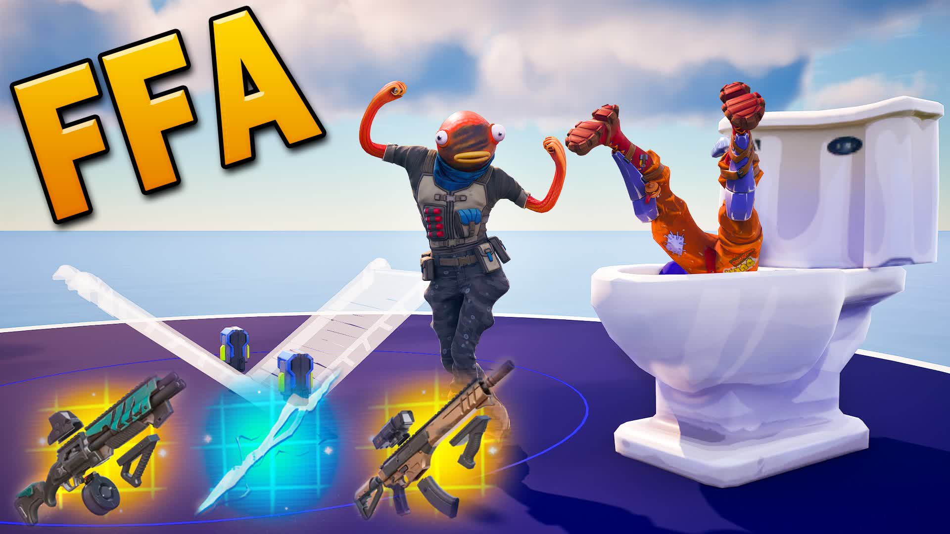 TROLL BOX FIGHT β Fortnite Creative map