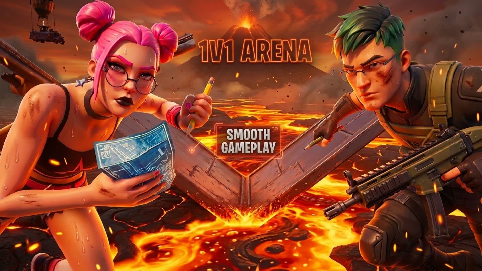 π Smooth Combat 1v1 β Fortnite Creative map