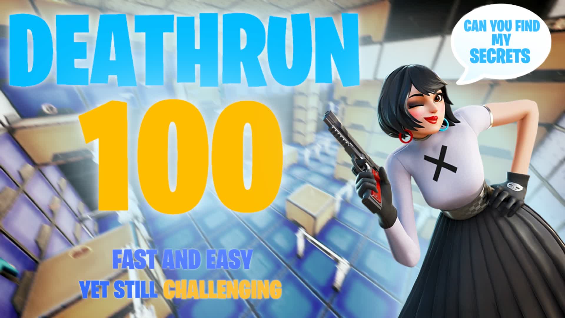 Deathrun 100 — Fortnite Creative map