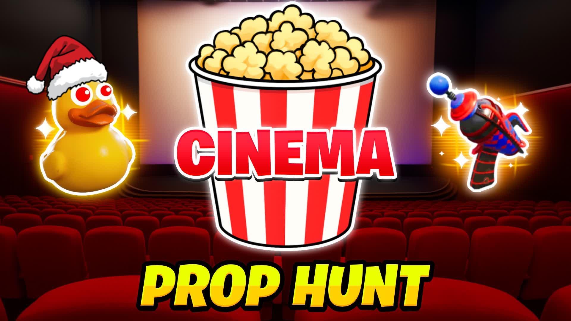 CINEMA THEATER PROP HUNT🍿 — Fortnite Creative map