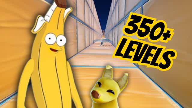 BANANA PARKOUR 350+ — Fortnite Creative map
