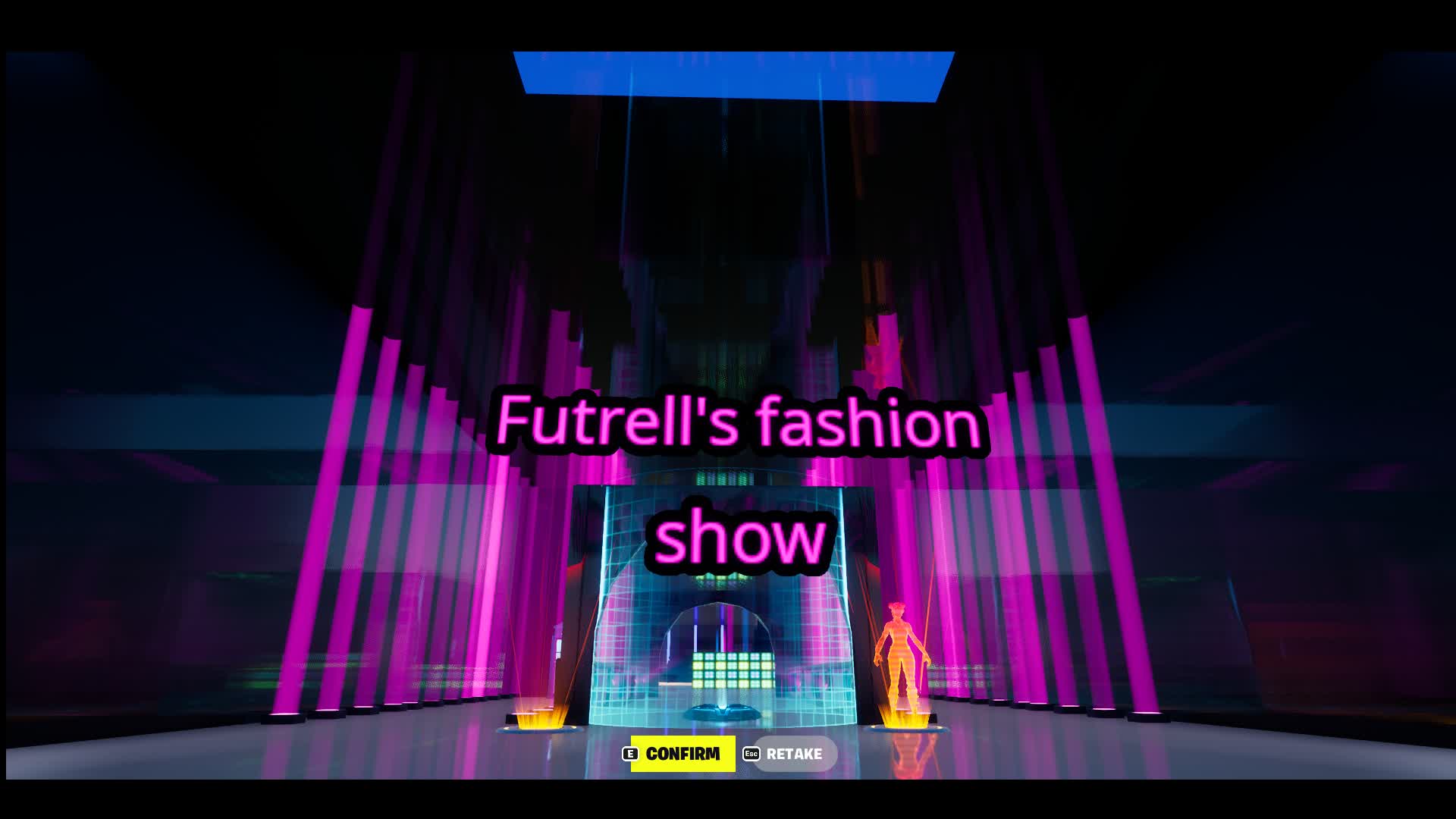 Futrells Fashion/Talent Show — Fortnite Creative map
