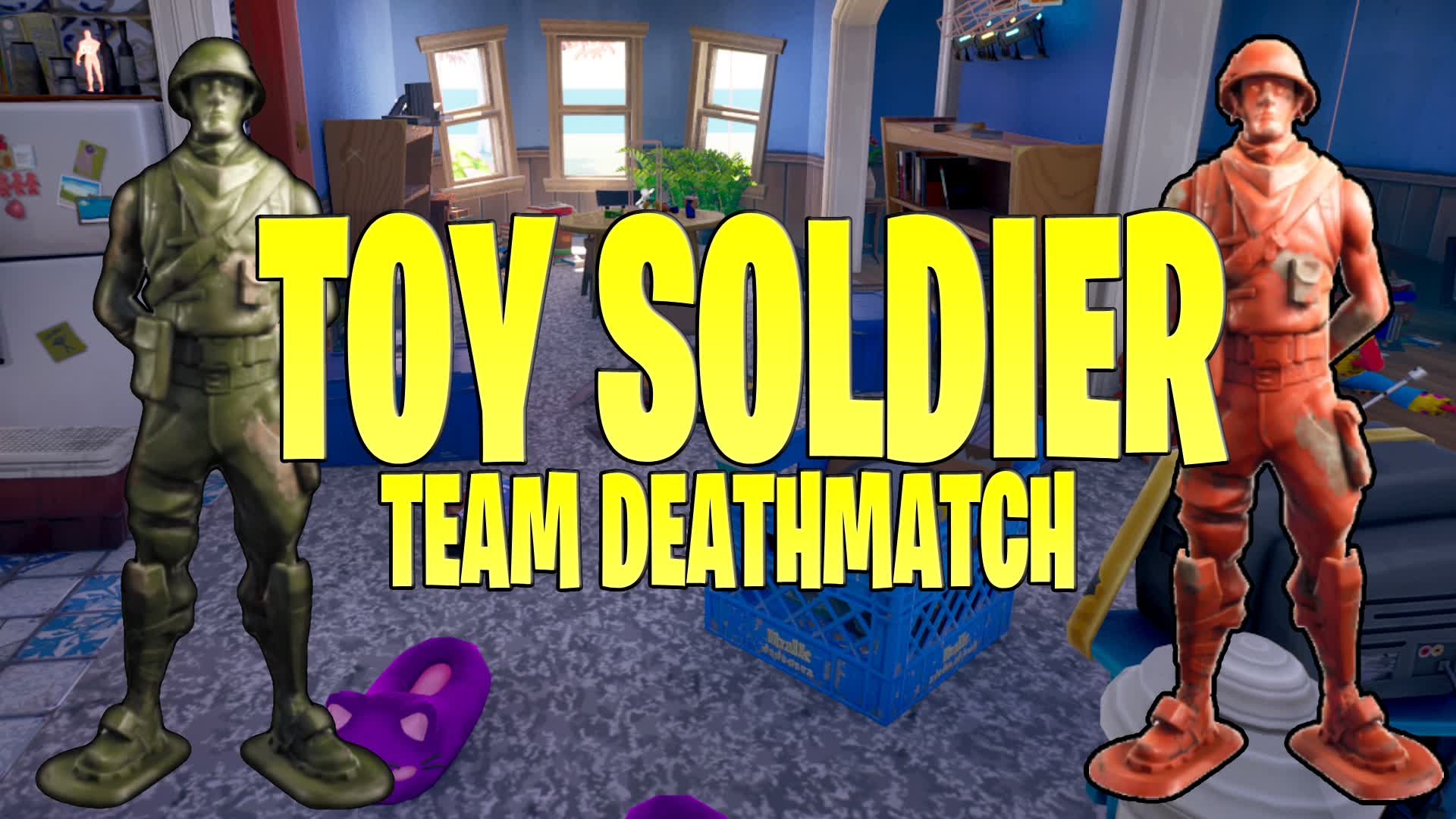 TOY SOLDIERS (TDM) — Fortnite Creative map