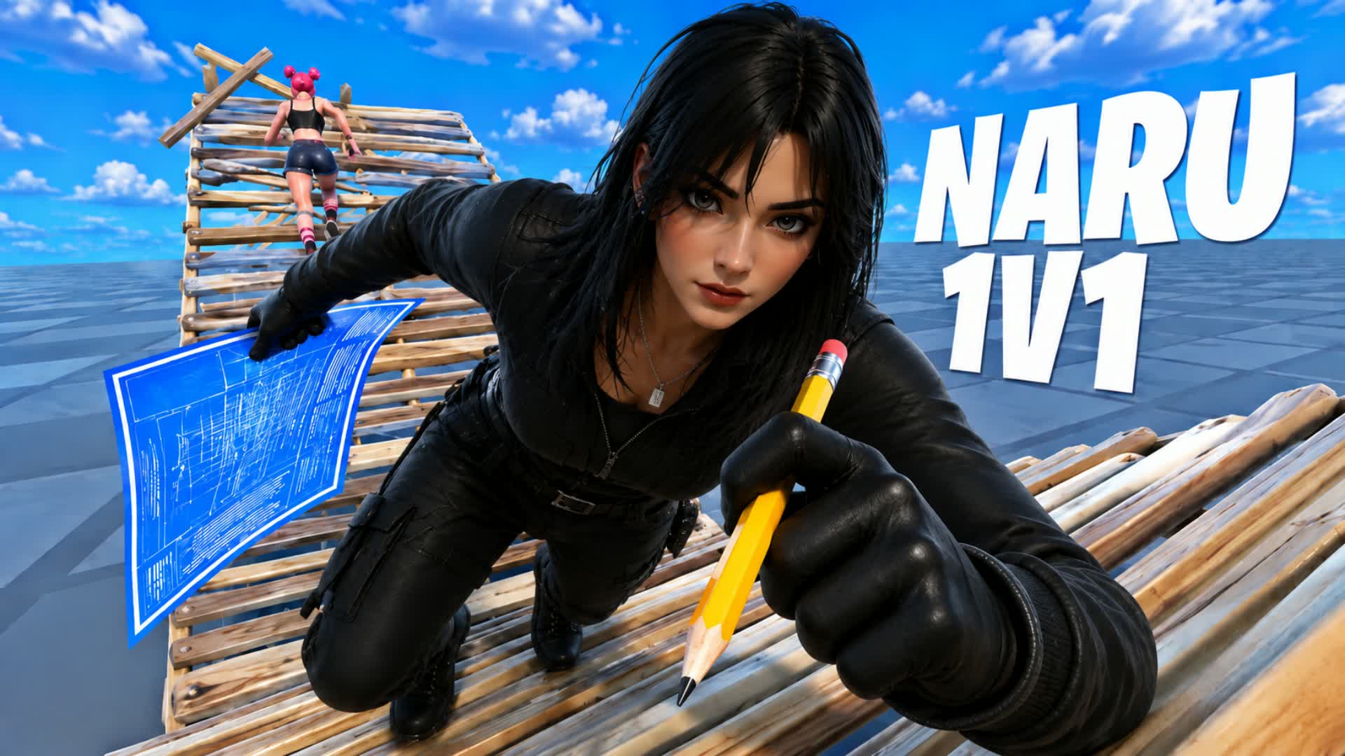 Naru 1v1 Map (200 Pumps) — Fortnite Creative map