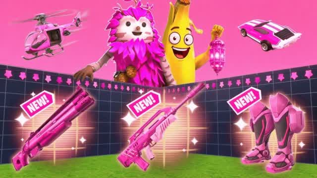 ⭐ COLOR 1V1 FFA - ALL GUNS & RIDES 🔥🎨 — Fortnite Creative map