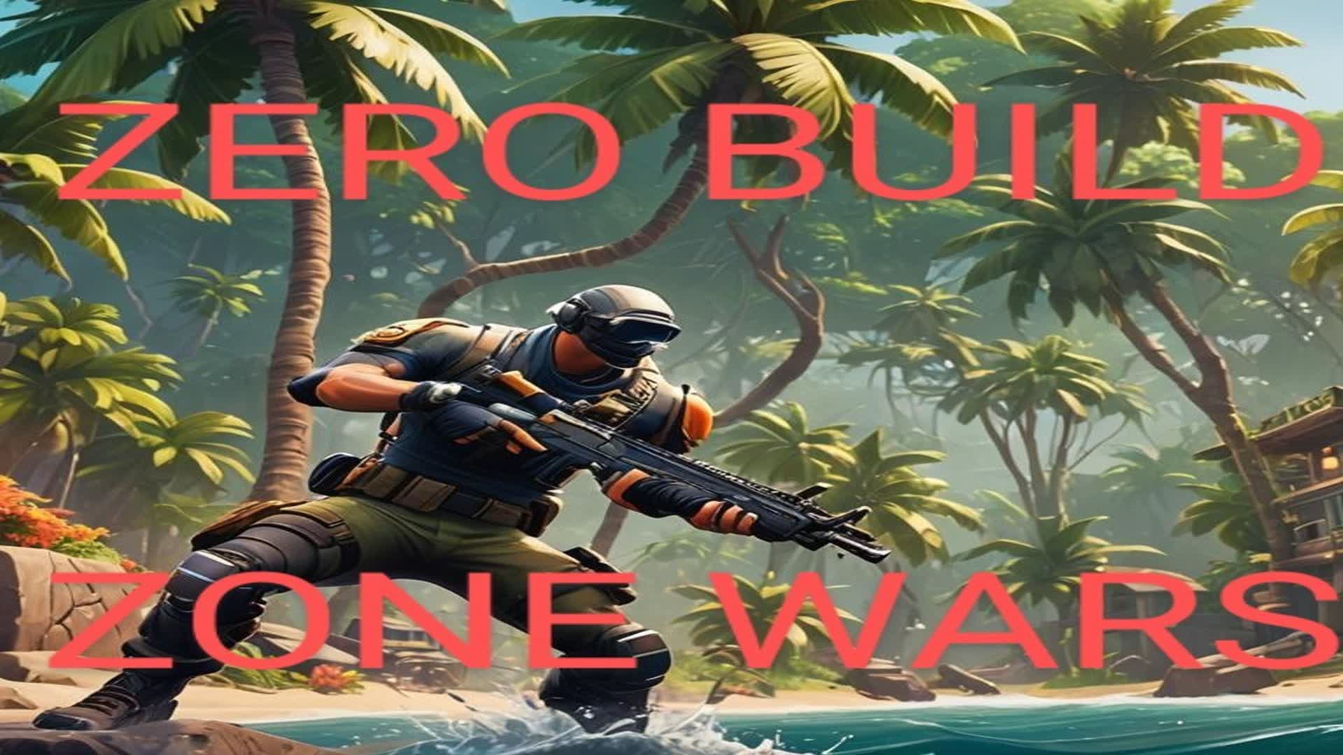 Tropical Zero Build Zone Wars — Fortnite Creative map