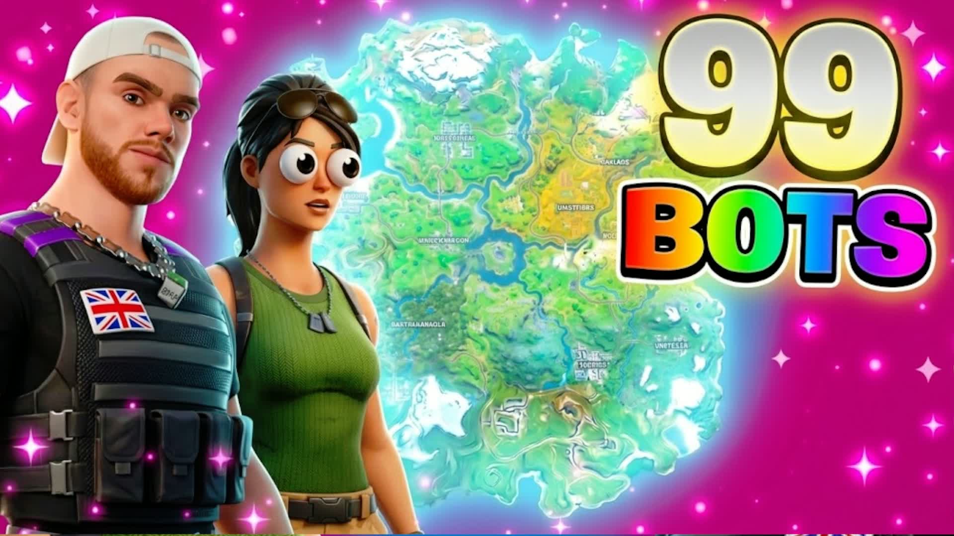 99 BOTS ROYALE BUILDS 🛠️ — Fortnite Creative map