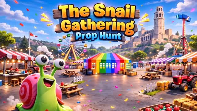ESCONDITE The Snail Gathering PROP HUNT โ Fortnite Creative map