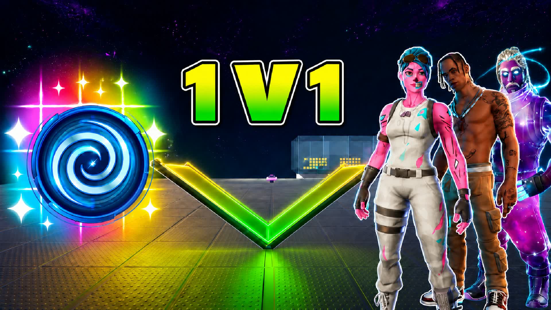 SKIN 1V1 BHE 0 — Fortnite Creative map