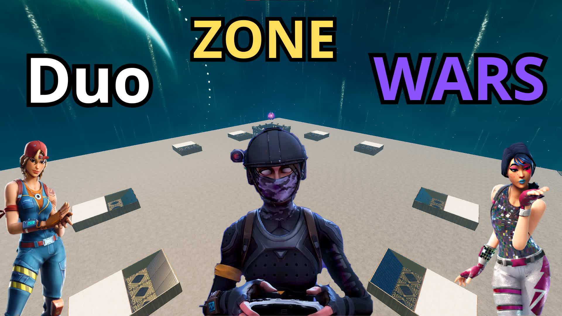 Duo Zone Wars — Fortnite Creative map