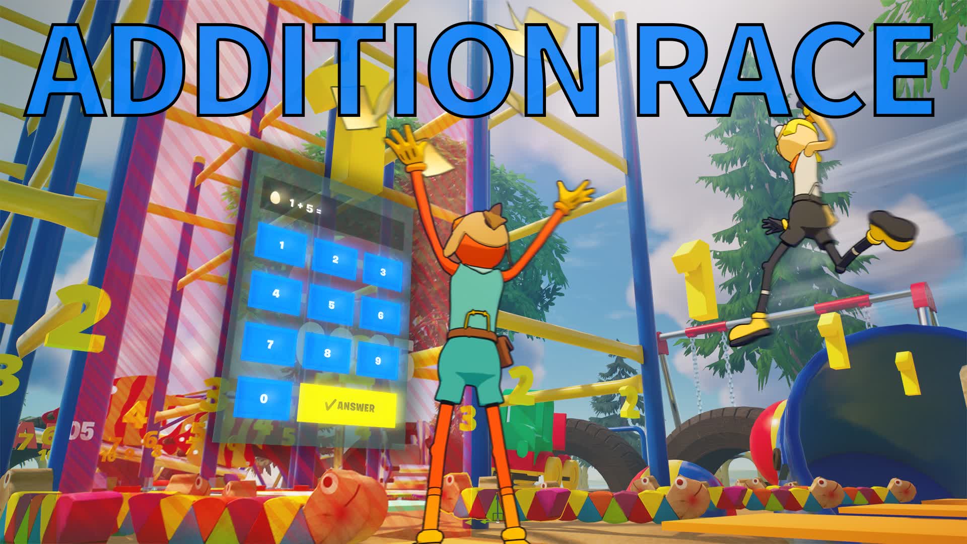 ADDITION RACE — Fortnite Creative map