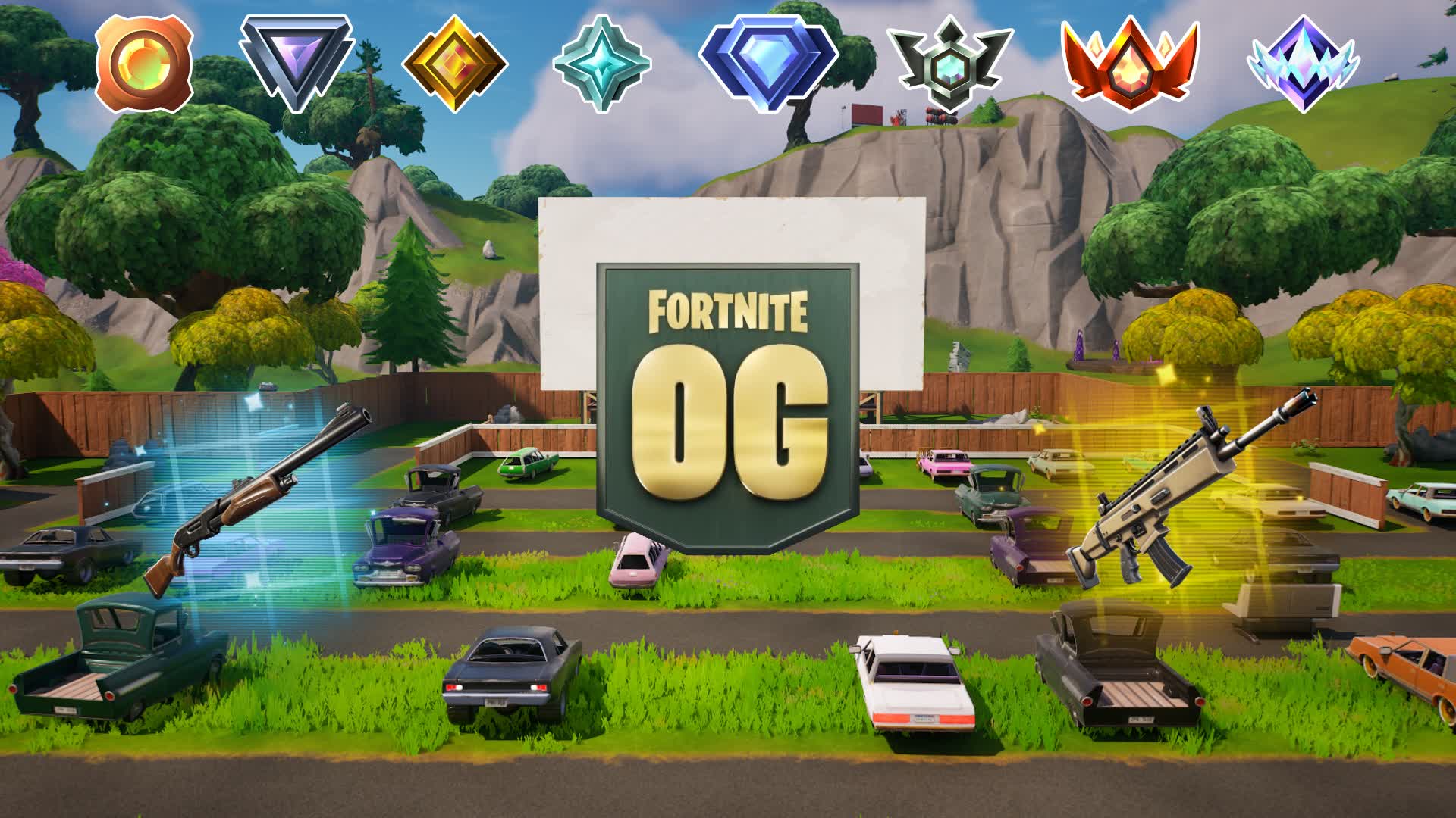 OG Gun Game π― β Fortnite Creative map