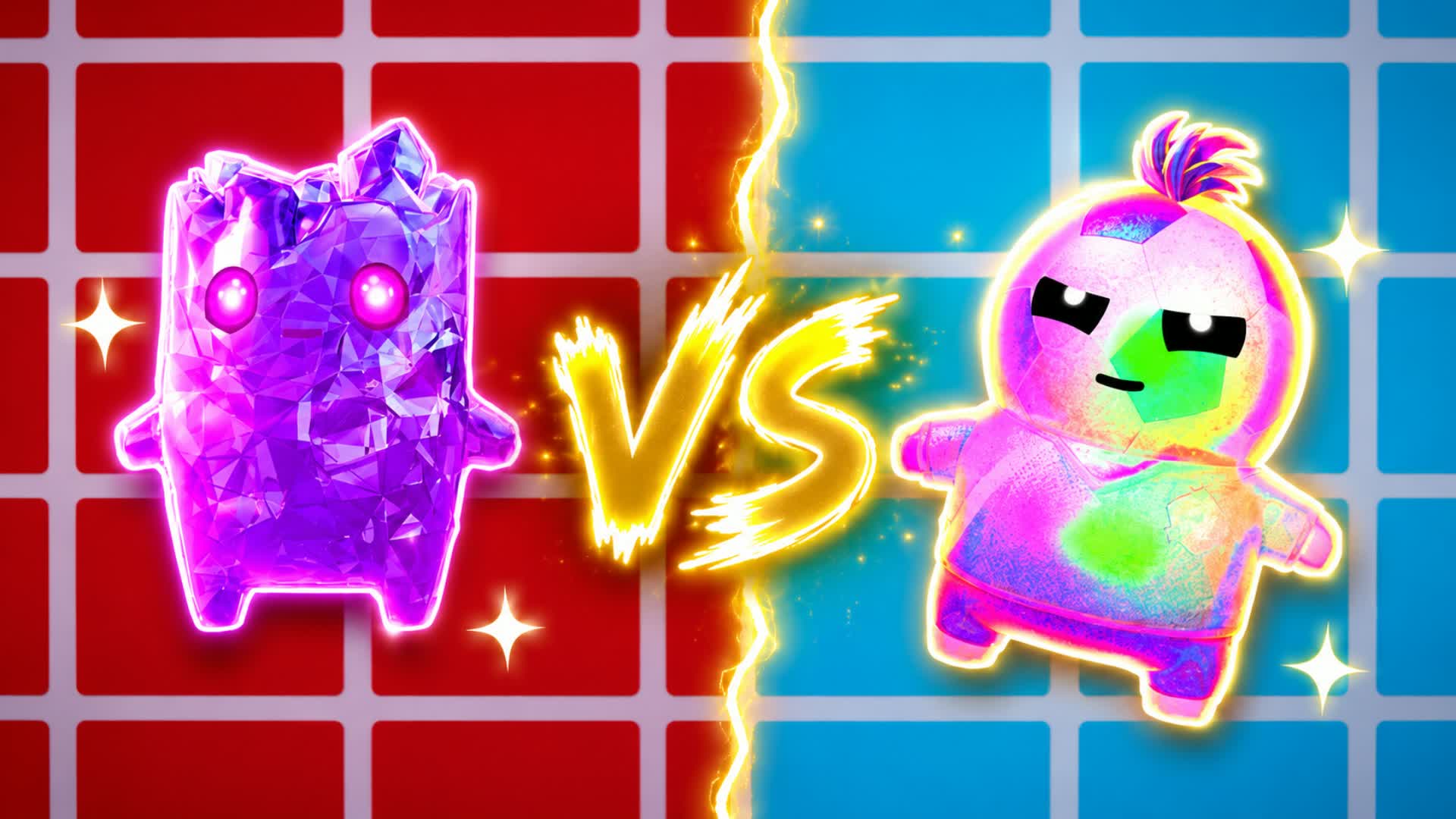 CRAZY STAR RED VS BLUE RVB — Fortnite Creative map
