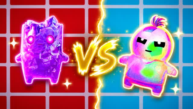 CRAZY STAR RED VS BLUE RVB — Fortnite Creative map
