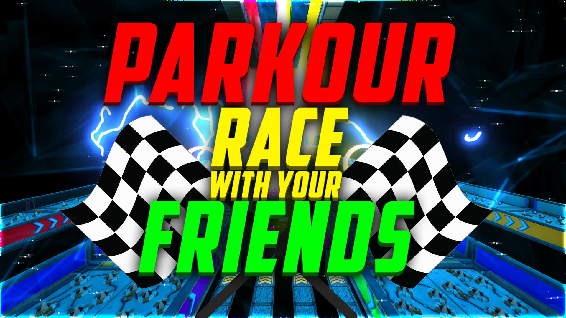 Parkour Race With Friends! — Fortnite Creative map