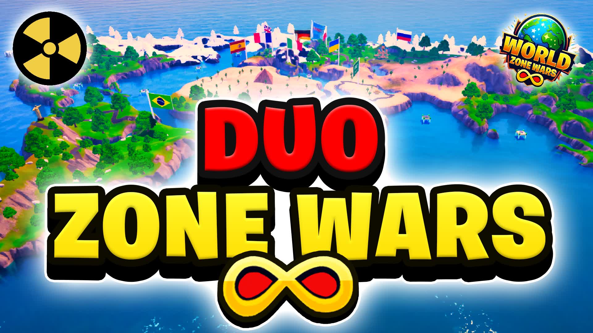 WORLD ZONE WARS π RANKED DUO ENDGAME β Fortnite Creative map