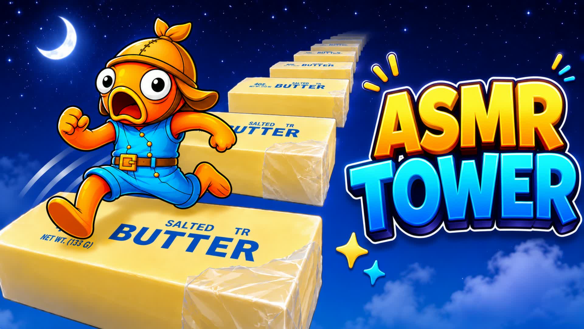 ASMR Tower Parkour β Fortnite Creative map