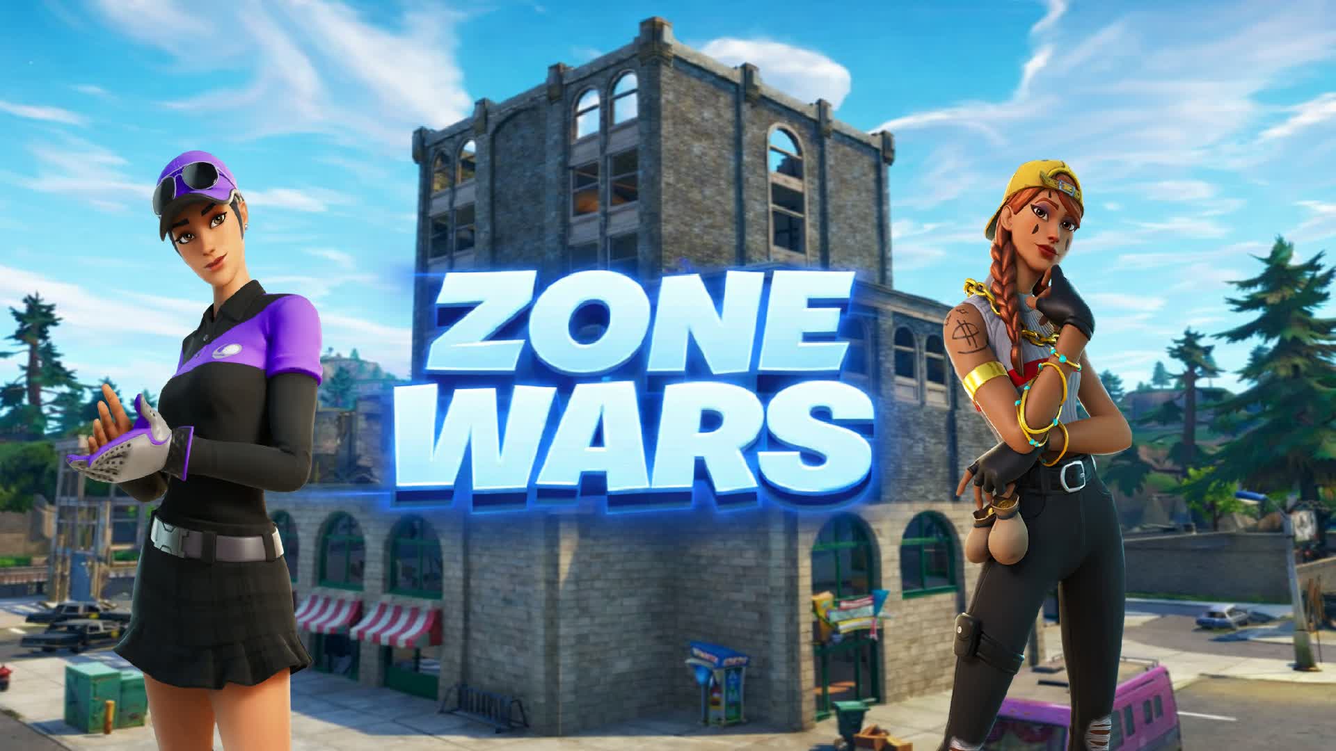 zone wars pisos picados — Fortnite Creative map